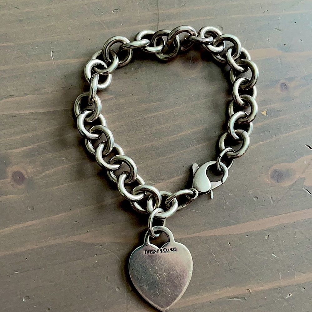 Tiffany’s heart tag bracelet